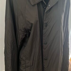 Lucky Brand Dark Brown Raincoat